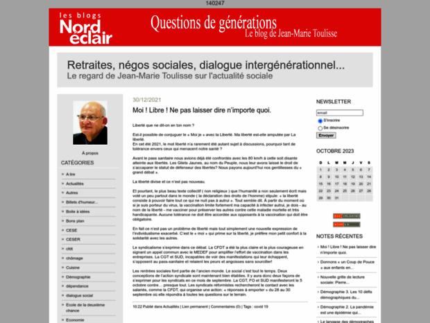 questionsdegenerations.nordblogs.com