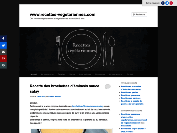 recettes-vegetariennes.com