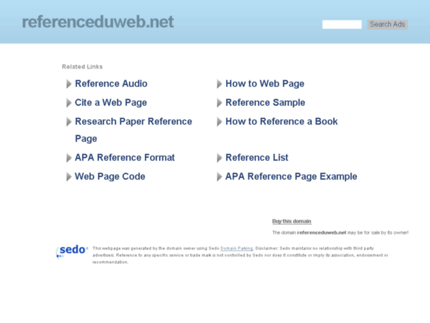 referenceduweb.net