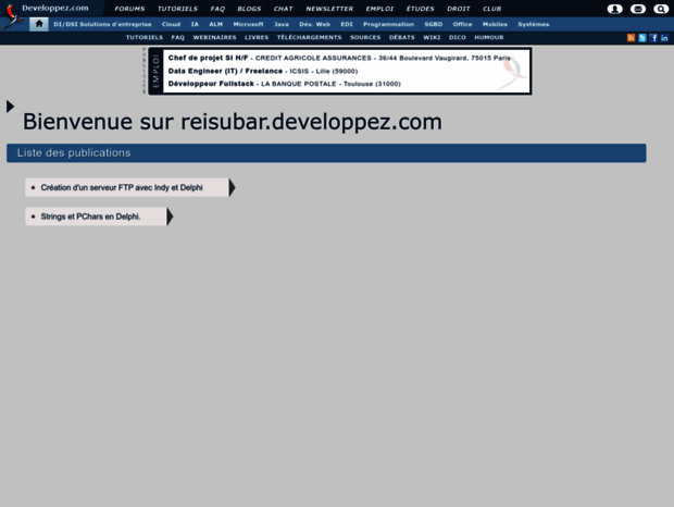 reisubar.developpez.com