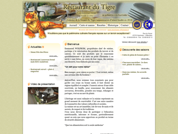 restaurantdutigre.fr