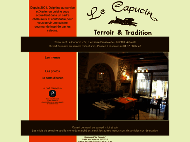 restaurantlecapucin.fr