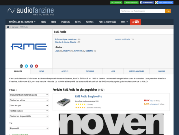 rme-audio.audiofanzine.com