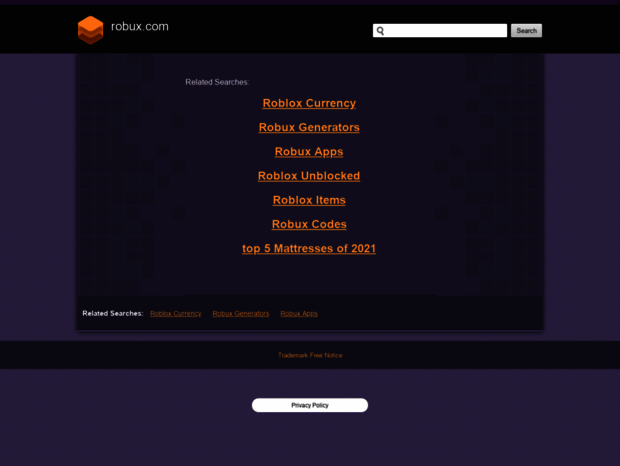 Bienvenue au robux.com page