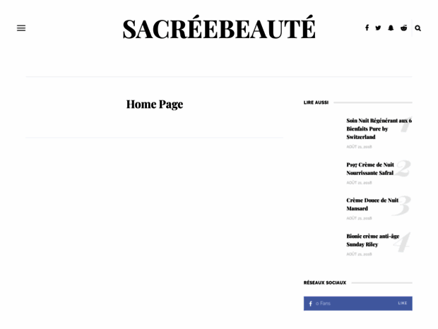 sacreebeaute.com