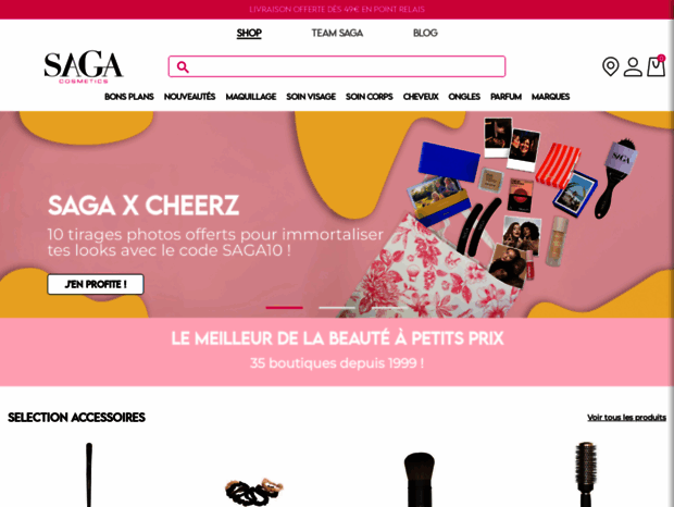 sagacosmetics.com