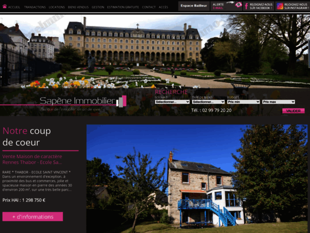 sapene-immobilier.com