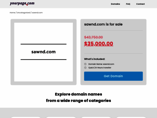 sawnd.com