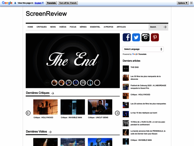 screenreview.fr