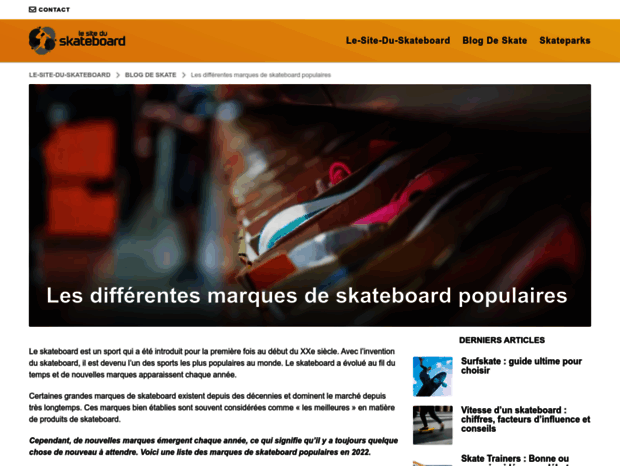 skateboardcompanies.le-site-du-skateboard.com
