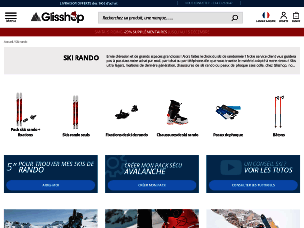 ski-rando.glisshop.com