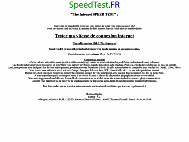 speedtest.fr