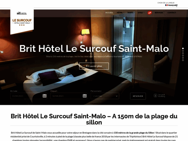 surcoufhotel.com