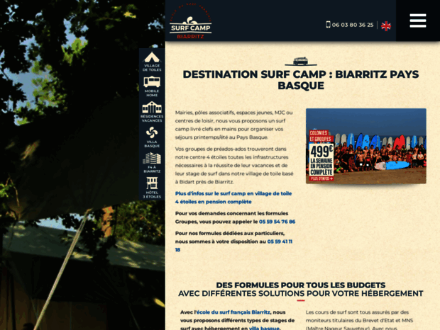 surf-camp-biarritz.com