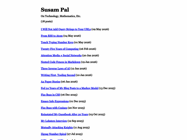 susam.net