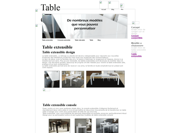 table-extensible.com