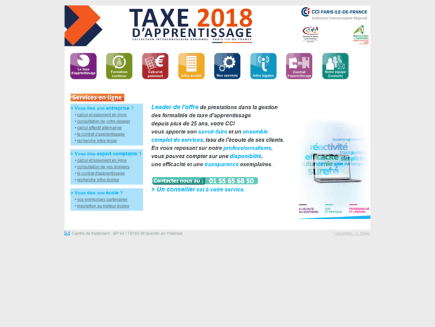 taxes-formation.cci-paris-idf.fr