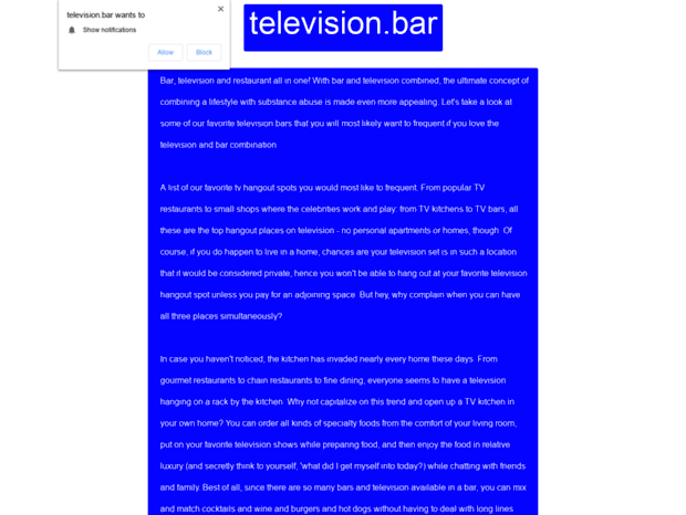 television.bar