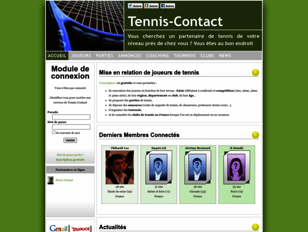 tennis-contact.com