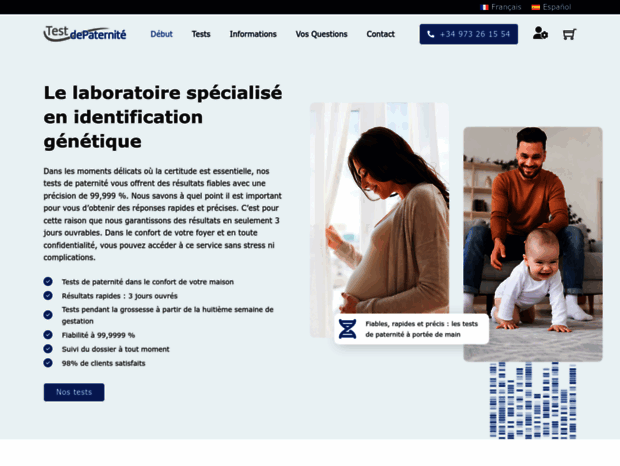 testdepaternite.fr