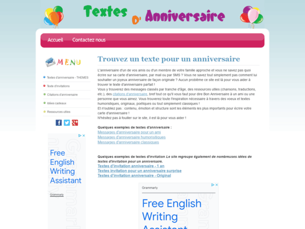 texte-anniv.fr