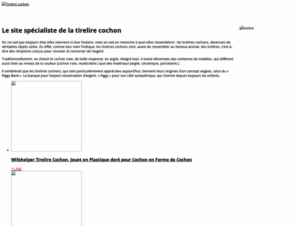 tirelire-cochon.fr