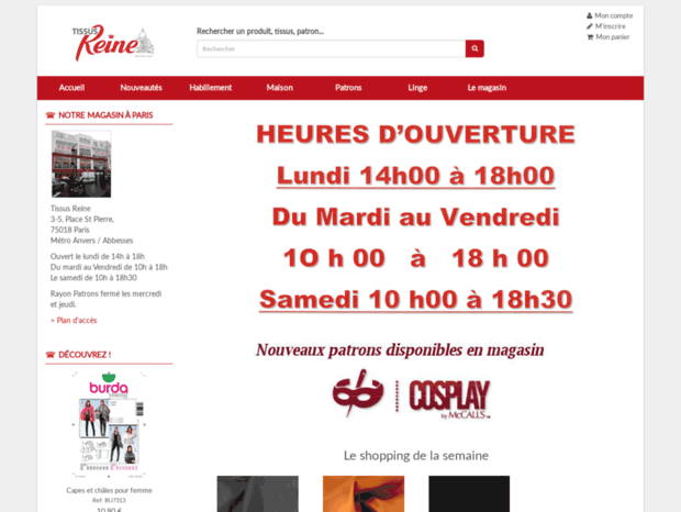 tissus-reine.com