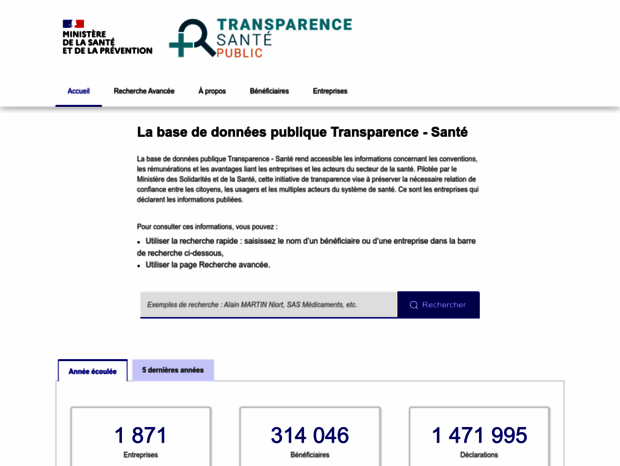 transparence.sante.gouv.fr