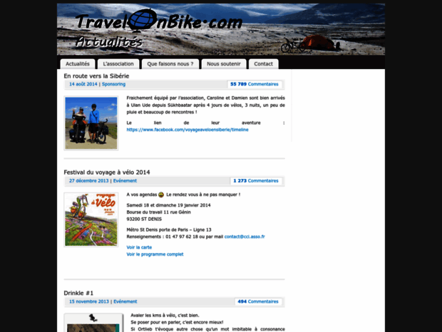 travelonbike.com