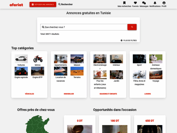 tunisie-annonces.afariat.com