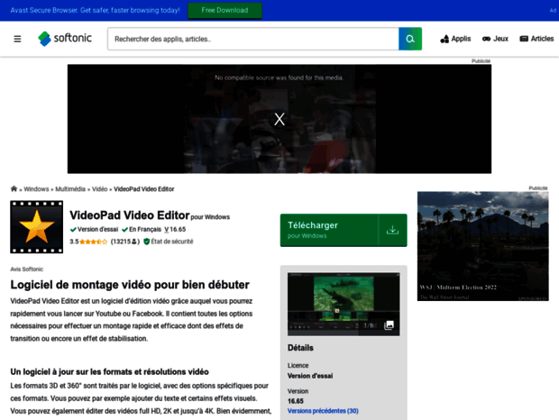 videopad-video-editor.softonic.fr
