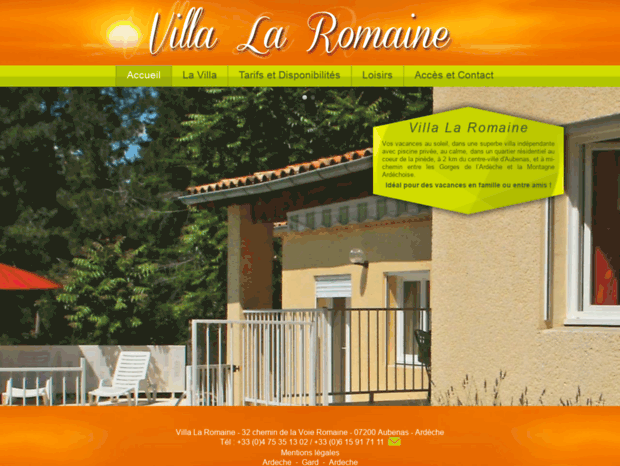 villa-la-romaine.com