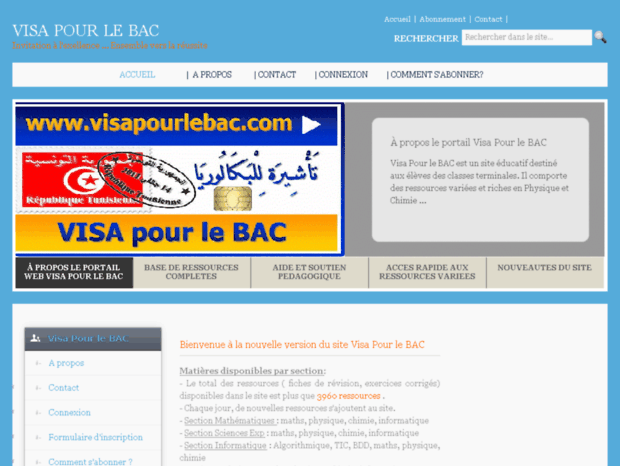 visapourlebac.com