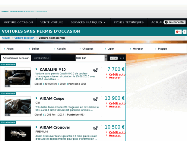 voiture-sans-permis.auto-selection.com