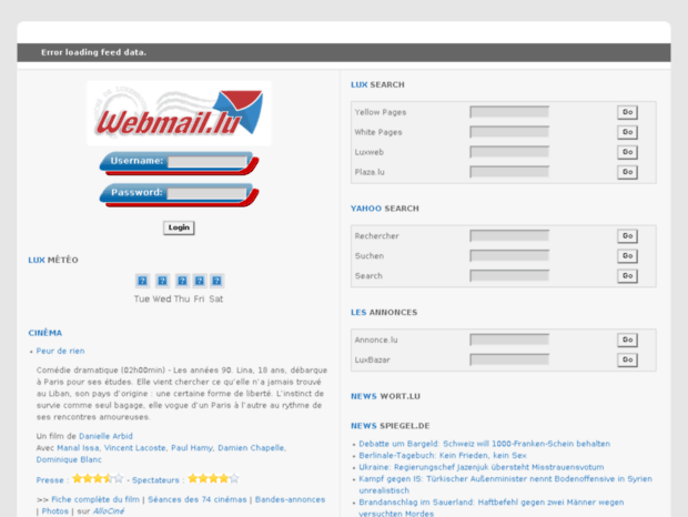 webmail.lu