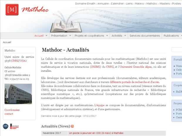 www-mathdoc.ujf-grenoble.fr