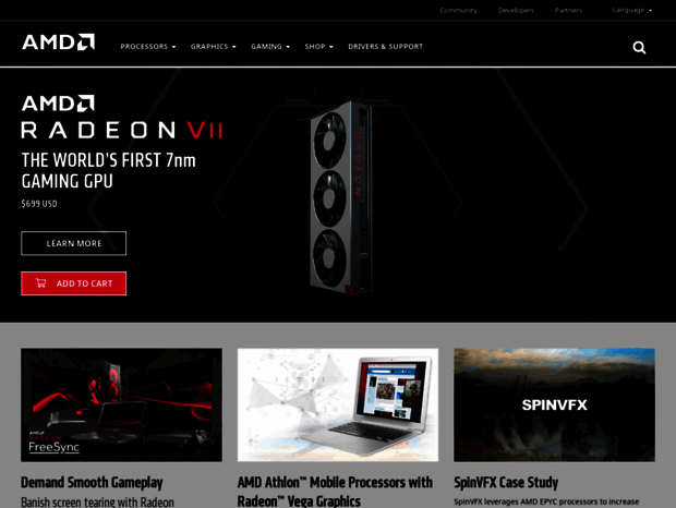 Bienvenue au amd.com page - Welcome to AMD ׀ High-Performance ...