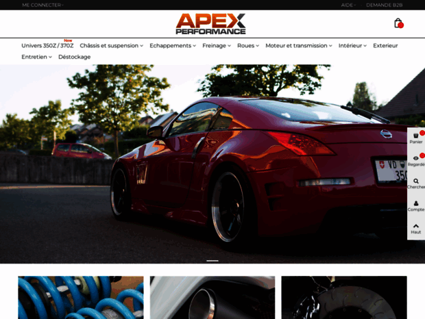 Bienvenue au apex-performance.ch page - Apex Performance - Pièces haute ...