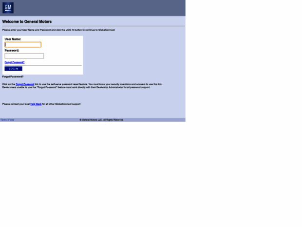 Bienvenue au autopartners.net page - VSP Logon Form.