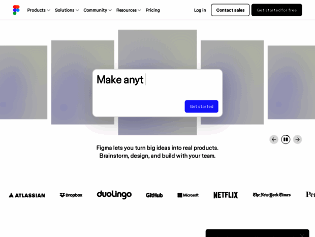 Bienvenue au figma.com page - Figma: The Collaborative Interface Design ...