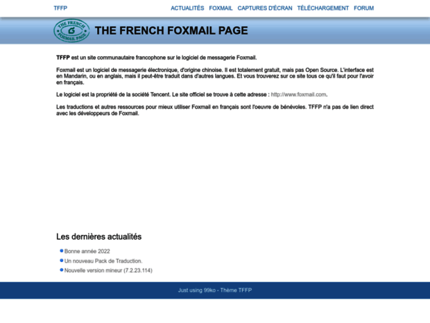 foxmail french