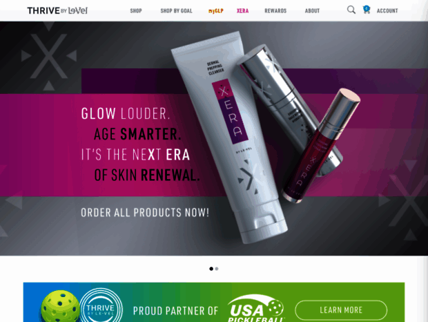 Bienvenue au le-vel.com page - THRIVE Experience | Project X.