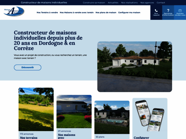 Bienvenue au maisons-alienor.fr page - Constructeur de maisons ...