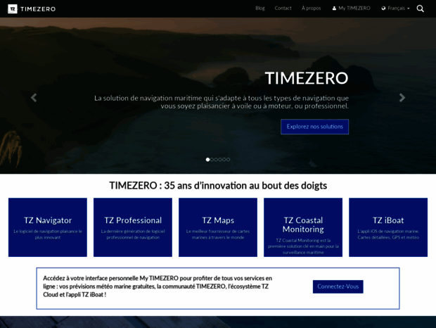 Bienvenue au maxsea.fr page - TIMEZERO | Logiciel de Navigation Maritime.