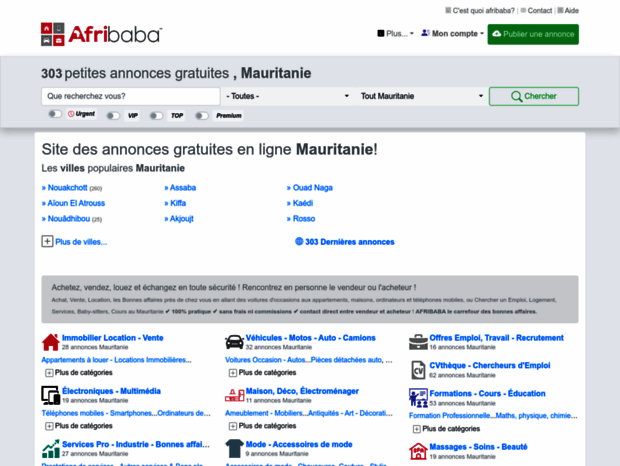 Bienvenue au mr.afribaba.com page - Mauritanie - Petites Annonces ...