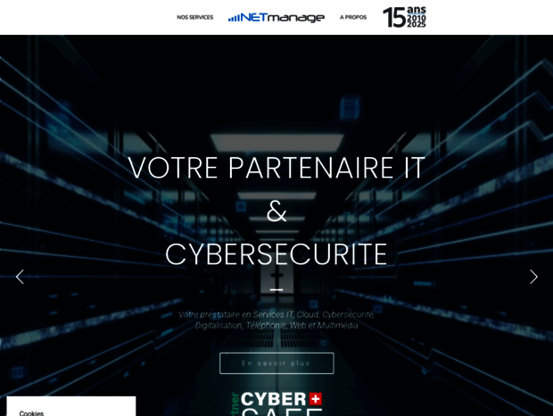 Bienvenue au netmanage.ch page - NETmanage SA - Société de support et ...