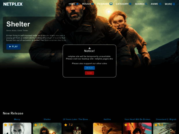 Netplex Bienvenue au netplex.site page - Netplex - Watch Movies, TV Series, K ...