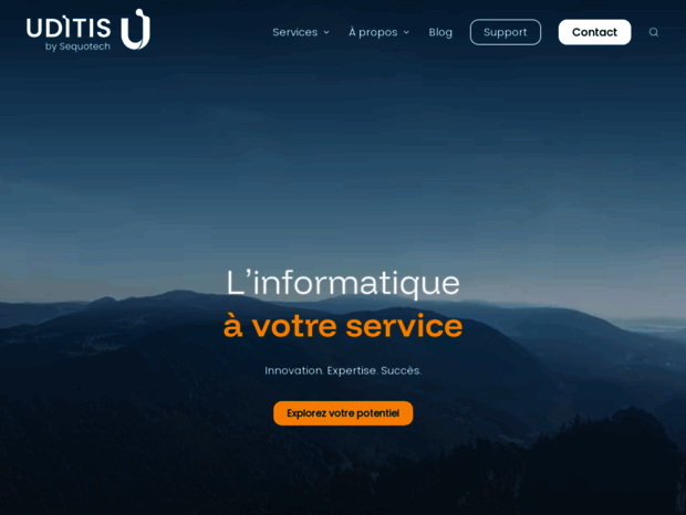 Webexpert Bienvenue au webexpert.ch page - UDITIS - Votre partenaire IT et Dev en ...