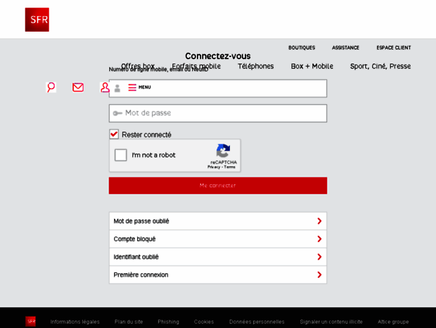 Bienvenue au webmail.sfr.fr page - SFR Mail – Retrouvez votre Webmail ...